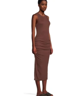 Women Michael Stars Wren Ruched Midi