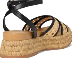 Dolce Vita Wriley Black Woven Raffia