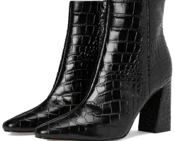 Marc Fisher LTD Yanara Black Croco Leather Sale