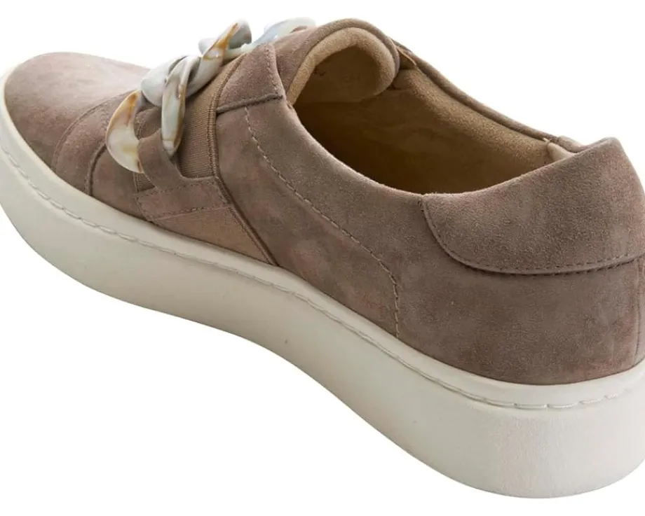Vaneli Yazz Truffle Suede Outlet