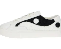Soludos Yin Yang Platform Sneaker Black/White Sale
