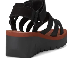 FLY LONDON YOJI198FLY Black/Brick Discount