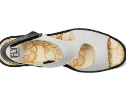 FLY LONDON YOXA576FLY White/Black Hot