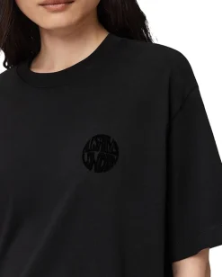 AllSaints Zanda Tee Black Online