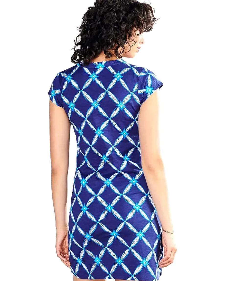 Hatley Zara Dress - Diamond Ikat New