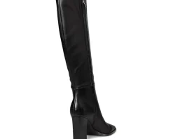 Nine West Zazz Black Leather Clearance