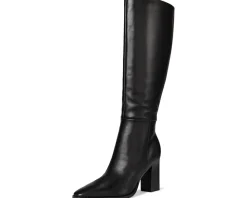 Nine West Zazz Black Leather Clearance