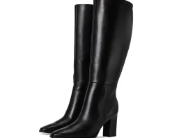 Nine West Zazz Wide Calf Black Leather Best