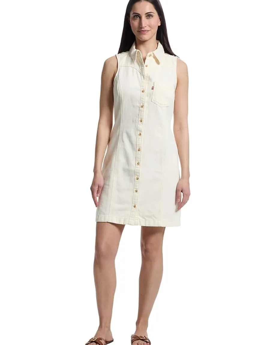Women Levi's® Premium Zeda Denim Sleeveless Dress