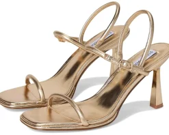Steve Madden Zenn Gold Leather Outlet