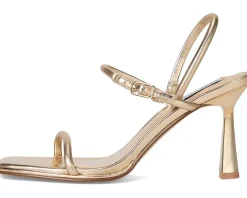 Steve Madden Zenn Gold Leather Outlet