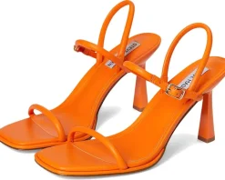 Steve Madden Zenn Orange Leather Online