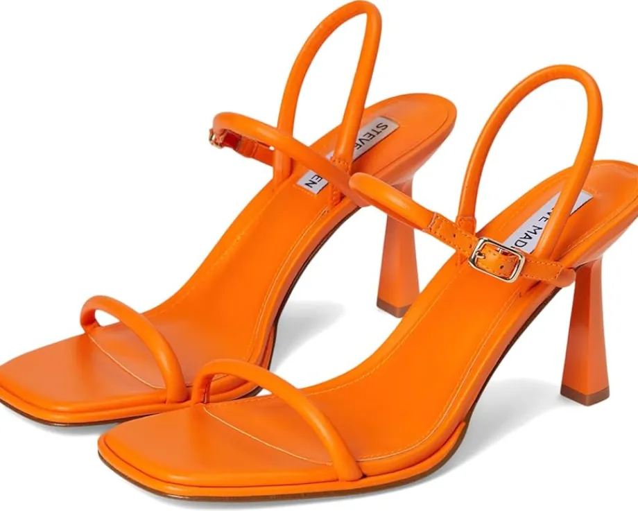 Steve Madden Zenn Orange Leather Online