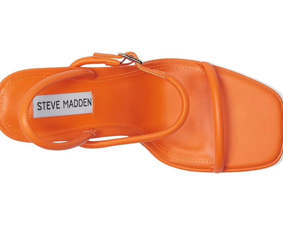 Steve Madden Zenn Orange Leather Online