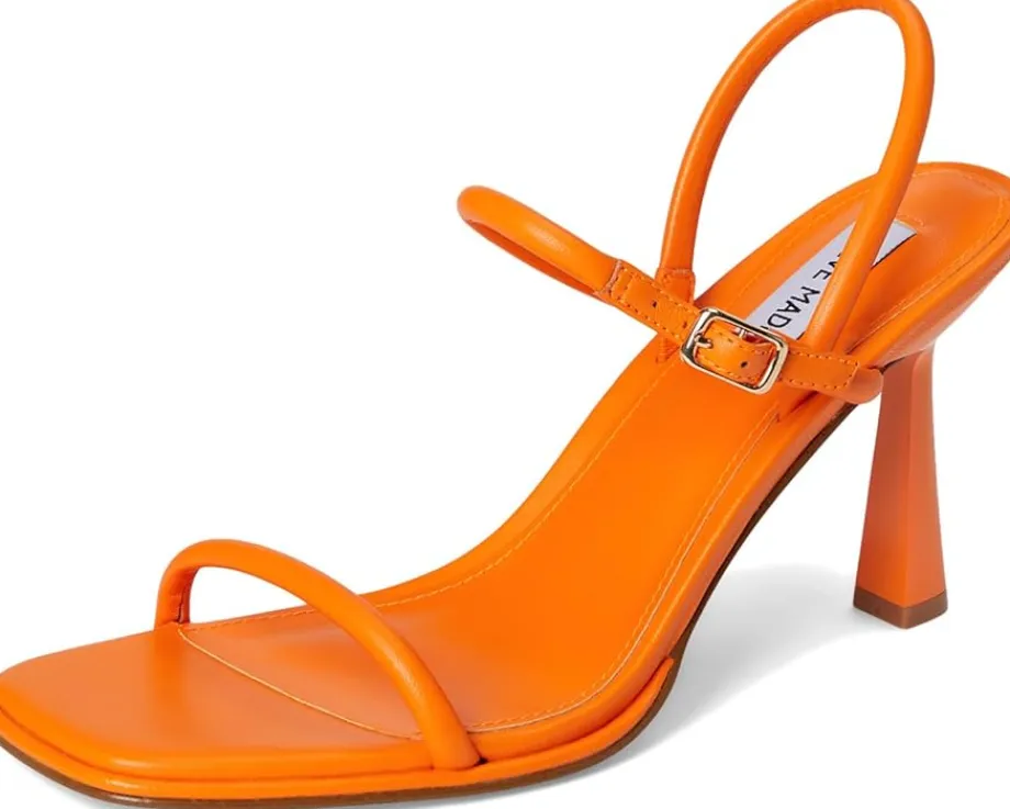 Steve Madden Zenn Orange Leather Online