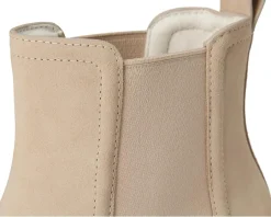 Cole Haan Zerogrand Cityquest Waterproof Wedge Boots Light Sesame Suede Waterproof Outlet