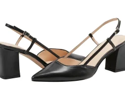 Marc Fisher LTD Zester Black Leather Discount