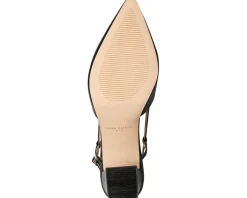 Marc Fisher LTD Zester Black Leather Discount