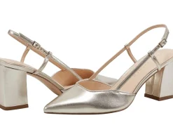 Marc Fisher LTD Zester Gold Leather Best