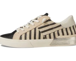 Dolce Vita Zina Patch Black/Beige Raffia