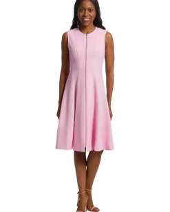 Women Calvin Klein Zipper Front Aline Dress