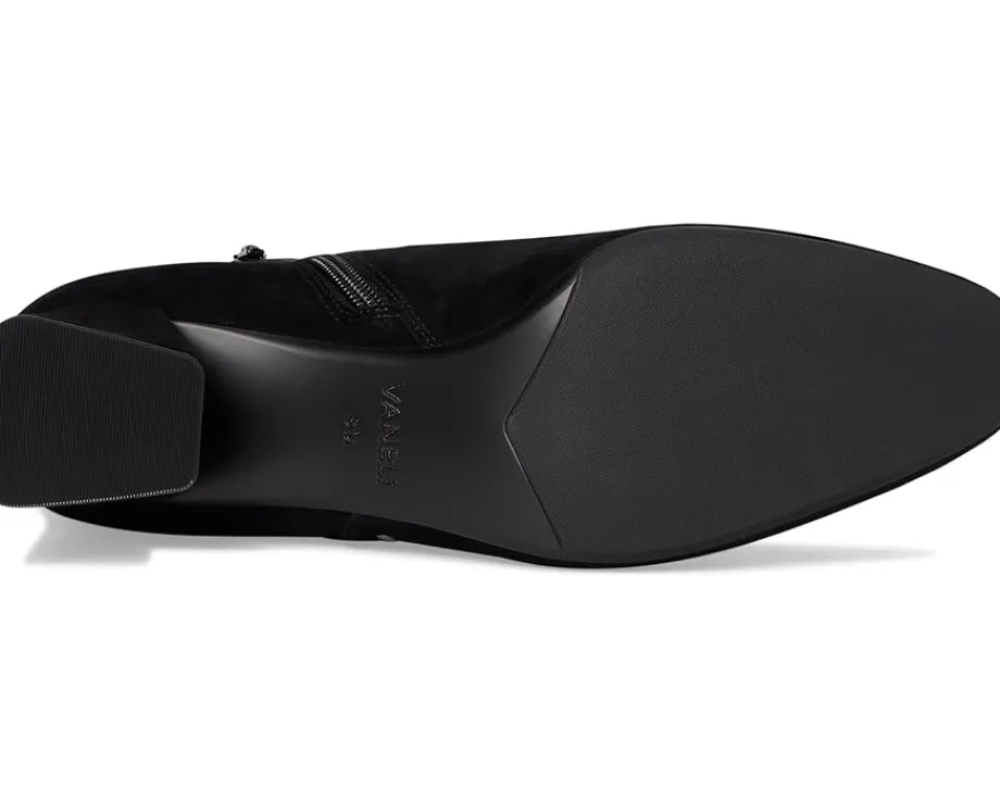 Vaneli Zoey Black Suede Discount