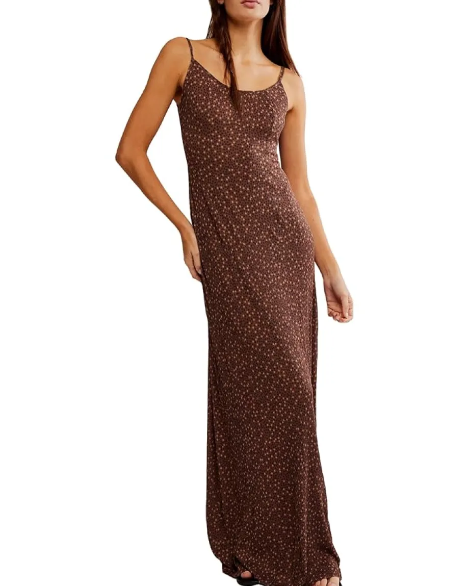 Women Free People Zoey Printed Maxi