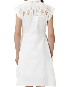 AllSaints Zola Dress Snow White Best