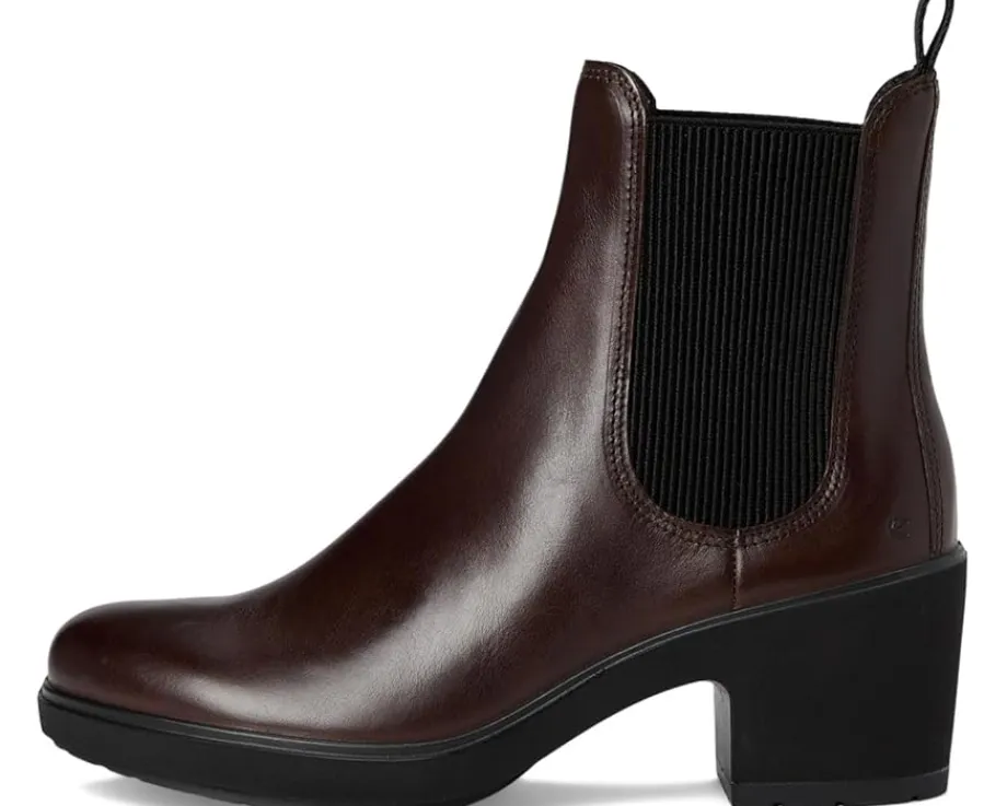 ECCO Zurich Buckle Ankle Boot Potting Soil Hot