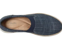 Clarks Zylah Sky Denim Textile Outlet